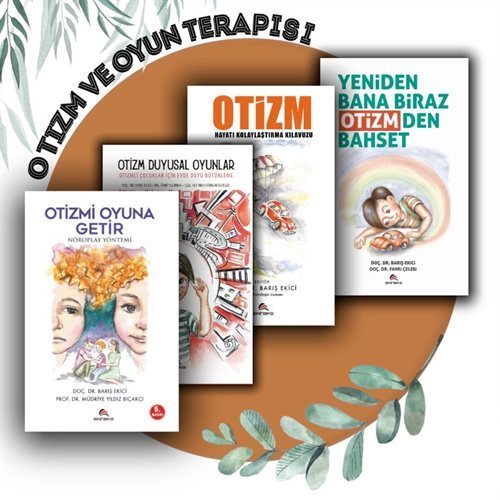 Otizm ve Oyun Terapisi Uygulama Seti (4 Kitap)