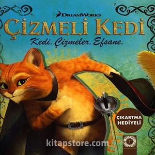 Çizmeli Dedi : Kedi, Çizmeler, Efsane (Çıkartma Hediyeli)