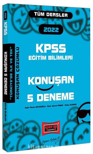 2022 KPSS Eğitim Bilimleri Konuşan 5 Deneme