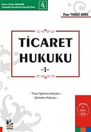 Ticaret Hukuku 1