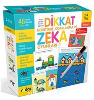 Dikkat Geliştirme Odaklanma ve Zeka Oyunları (Seviye 1)