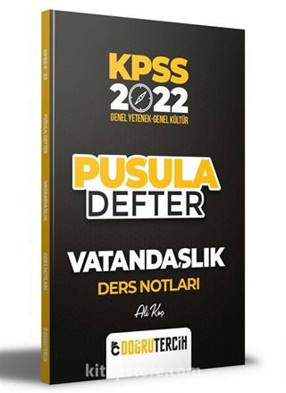 2022 KPSS Vatandaşlık Pusula Defter Ders Notları