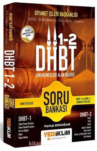 DHBT Tüm Adaylar İçin Din Hizmetleri Alan Bilgisi Soru Bankası