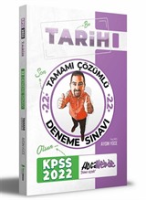 2022 KPSS Tarih Tamamı Çözümlü 22 Deneme