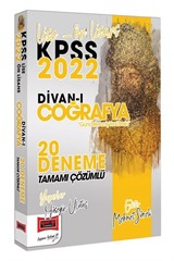 2022 KPSS Lise Ön Lisans Divanı Coğrafya Tamamı Çözümlü 20 Deneme