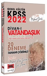 2022 KPSS Genel Kültür Divanı Vatandaşlık Tamamı Çözümlü 20 Deneme