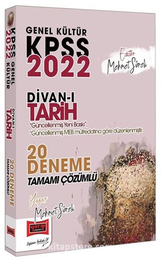 2022 KPSS Genel Kültür Divanı Tarih Tamamı Çözümlü 20 Deneme