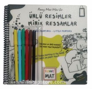 Mini Set - Ünlü Resimler Minik Ressamlar (Kalemli)