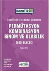 KonuTik Permütasyon, Kombinasyon, Binom ve Olasılık Soru Bankası