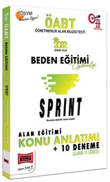 2022 ÖABT Beden Eğitimi Öğretmenliği Sprint Alan Eğitimi Tamamı Çözümlü Konu Anlatımı +10 Deneme