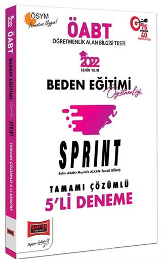 2022 ÖABT Beden Eğitimi Öğretmenliği Sprint Tamamı Çözümlü 5'li Deneme