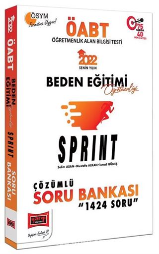 2022 ÖABT Beden Eğitimi Öğretmenliği Sprint 1424 Soru Tamamı Çözümlü Soru Bankası