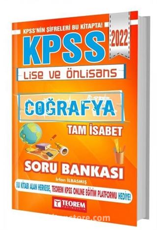 KPSS Lise ve Önlisans Tam İsabet Coğrafya Soru Bankası