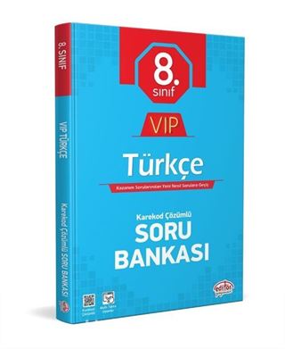 8. Sınıf VIP Türkçe Soru Bankası