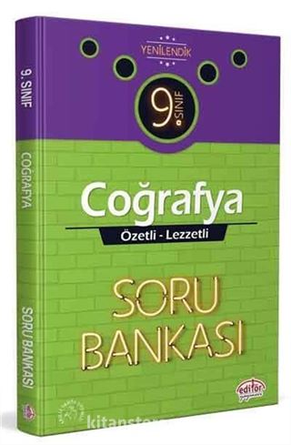 9. Sınıf Coğrafya Özetli Lezzetli Soru Bankası