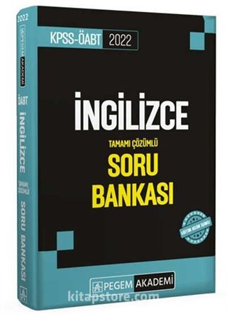 2022 KPSS ÖABT İngilizce Tamamı Çözümlü Soru Bankası