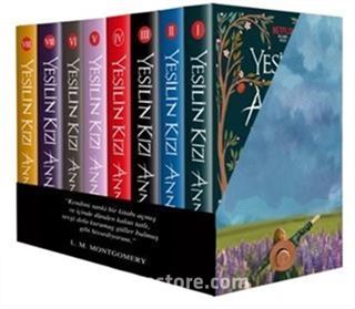 Yeşilin Kızı Anne Seti (8 Kitap Takım Ciltli - Kutulu)