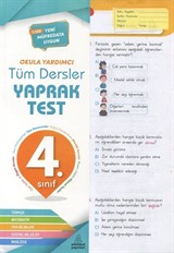 4. Sınıf Tüm Dersler Yaprak Test Okula Yardımcı