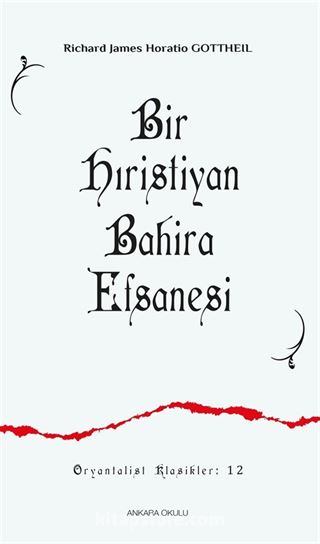 Bir Hıristiyan Bahira Efsanesi