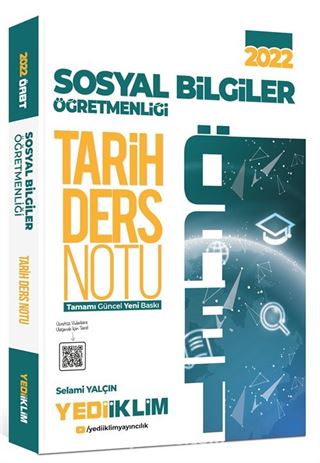 2022 ÖABT Sosyal Bilgiler Öğretmenliği Tarih Ders Notu