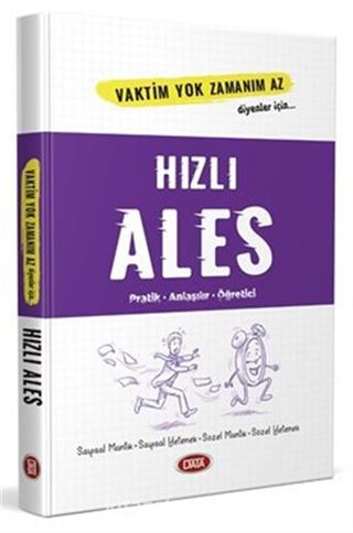 Vaktim Yok Zamanım Az Diyenler İçin Hızlı ALES