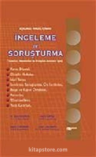 İnceleme ve Soruşturma