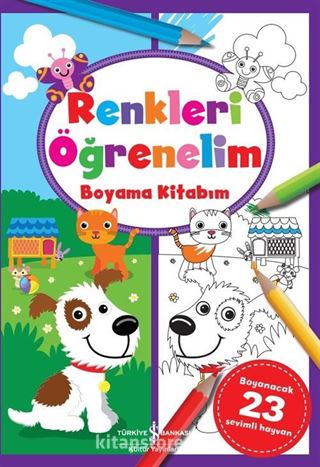 Renkleri Öğrenelim / Boyama Kitabım