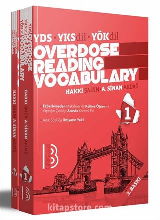 YDS YÖKDİL YKSDİL Overdose Reading Vocabulary