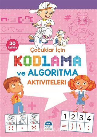 Çocuklar İçin Kodlama ve Algoritma Aktiviteleri (Pembe)