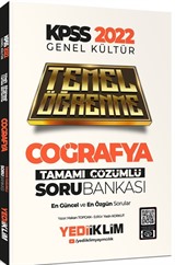 2022 KPSS Genel Kültür Coğrafya Temel Öğrenme Tamamı Çözümlü Soru Bankası