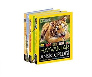 National Geographic Kids Hayvanlar Ansiklopedi Seti (3 Kitap)