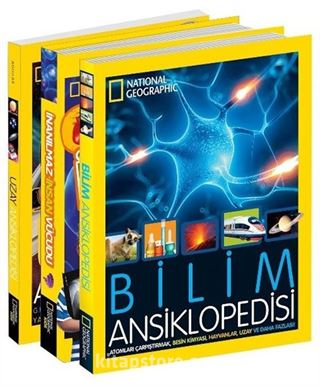 National Geographic Kids Bilim Ansiklopedi Seti (3 Kitap)