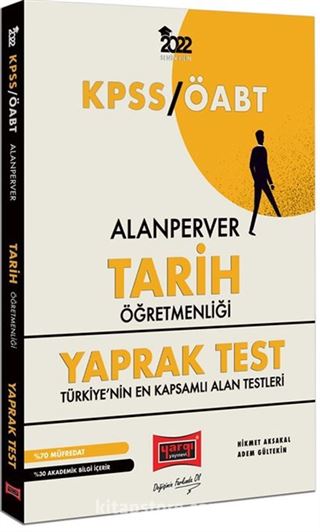 2022 ÖABT AlanPerver Tarih Öğretmenliği Yaprak Test