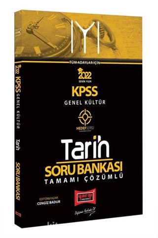 2022 KPSS Hedef Serisi IYI Genel Kültür Tarih Tamamı Çözümlü Soru Bankası