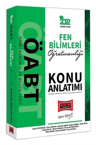 2022 ÖABT Fen Bilimleri Öğretmenliği Konu Anlatımı