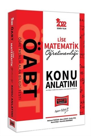 2022 ÖABT Lise Matematik Öğretmenliği Konu Anlatımı