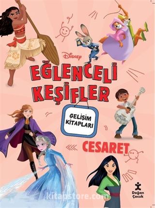 Disney Eğlenceli Keşifler Cesaret Gelişim Kitabı