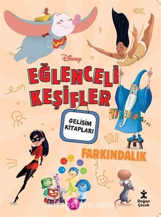 Disney Eğlenceli Keşifler Farkındalık Gelişim Kitabı