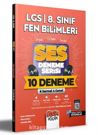 2022 LGS 8.Sınıf Fen Bilimleri SES Deneme Serisi 10 Deneme