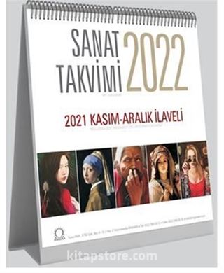 Sanat Takvimi 2022 Masa Takvimi