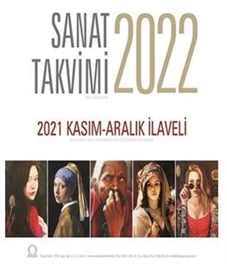 Sanat Takvimi 2022 Duvar Takvimi