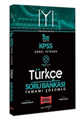 2022 KPSS Lisans Genel Yetenek Tüm Adaylar İçin Hedef Serisi IYI Tamamı Çözümlü Türkçe Soru Bankası