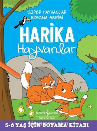 Harika Hayvanlar / Süper Hayvanlar Boyama Serisi