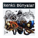 Renkli Dünyalar Yetişkinler İçin Boyama Kitabı