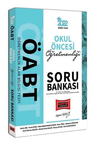 2022 ÖABT Okul Öncesi Öğretmenliği Soru Bankası