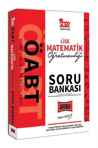 2022 ÖABT Lise Matematik Öğretmenliği Soru Bankası