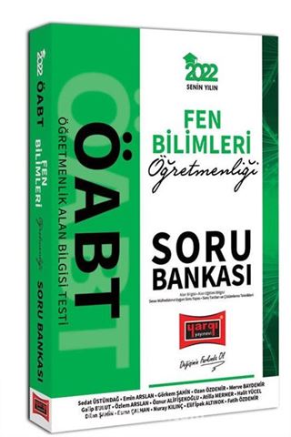 2022 ÖABT Fen Bilimleri Öğretmenliği Soru Bankası