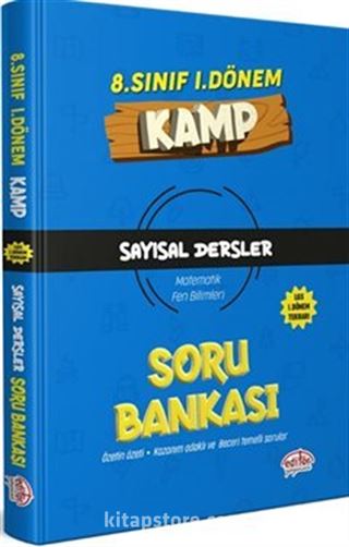 8. Sınıf 1. Dönem Kamp Sayısal Dersler Soru Bankası