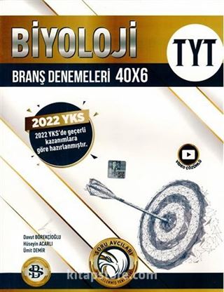 TYT Biyoloji 40x6 Branş Denemeleri