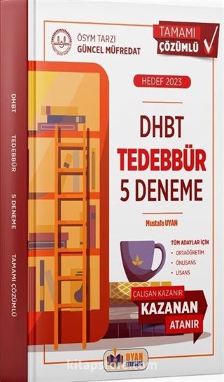 DHBT Tedebbür 5 Deneme (2022-2023)